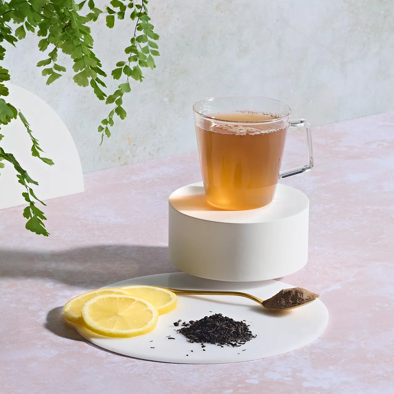 Instant biljni napitak s ekstraktima čaja okus limuna 51 g - Slika 2